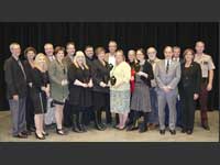 Toward Zero Deaths leadership and award winners pose at this year’s conference on Oct. 24 in Mankato