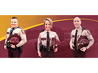 Photo of three Minnesota State Troopers