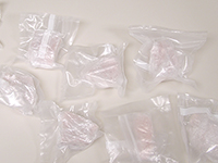 Photo of meth seized in 2017.