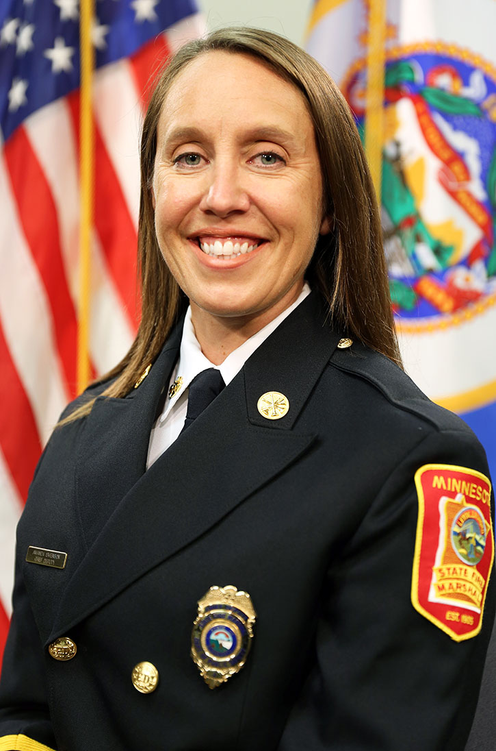 Amanda Swenson, Chief Deputy Fire Marshal