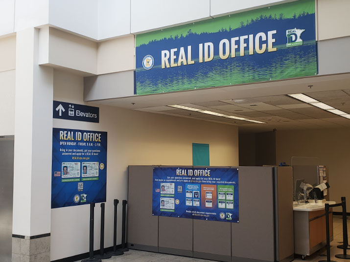 REAL ID office at MSP Airport