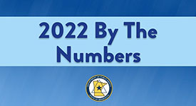 Text that says "2022 by the numbers" and the DPS logo.
