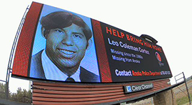 Billboard featuring Leo Coleman Cortez