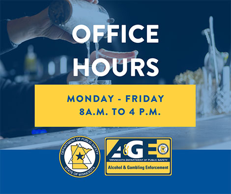 Office hours: Monday-Friday 8 a.m. to 4 p.m. The DPS and AGE logos.