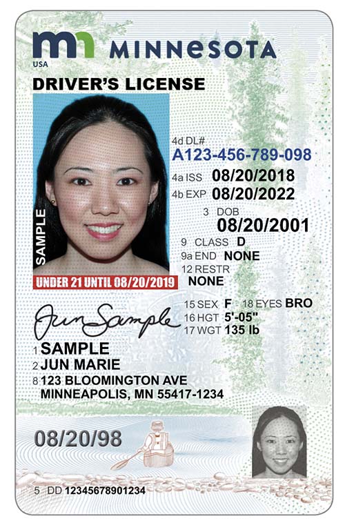 Minnesota under 21 driver's license