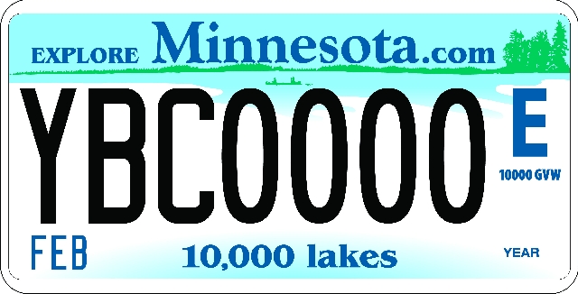 Y-Class License Plate Image