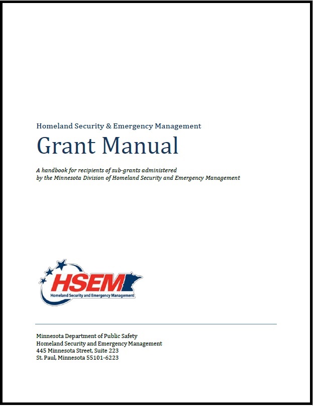 Grant Manual Cover