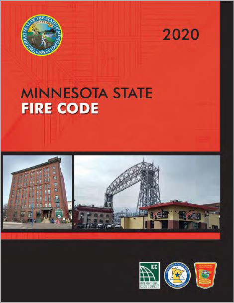Cover page of the Minnesota State Fire Code