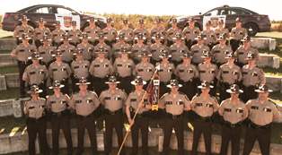Photo of State Patrol Graduating Class