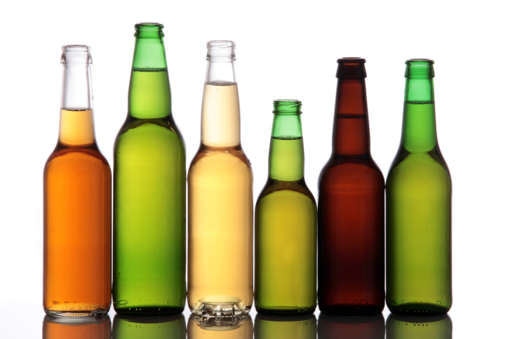 image of beer bottles